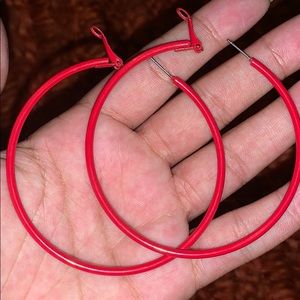 Red hoops